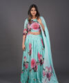 Crop Top With Lehenga